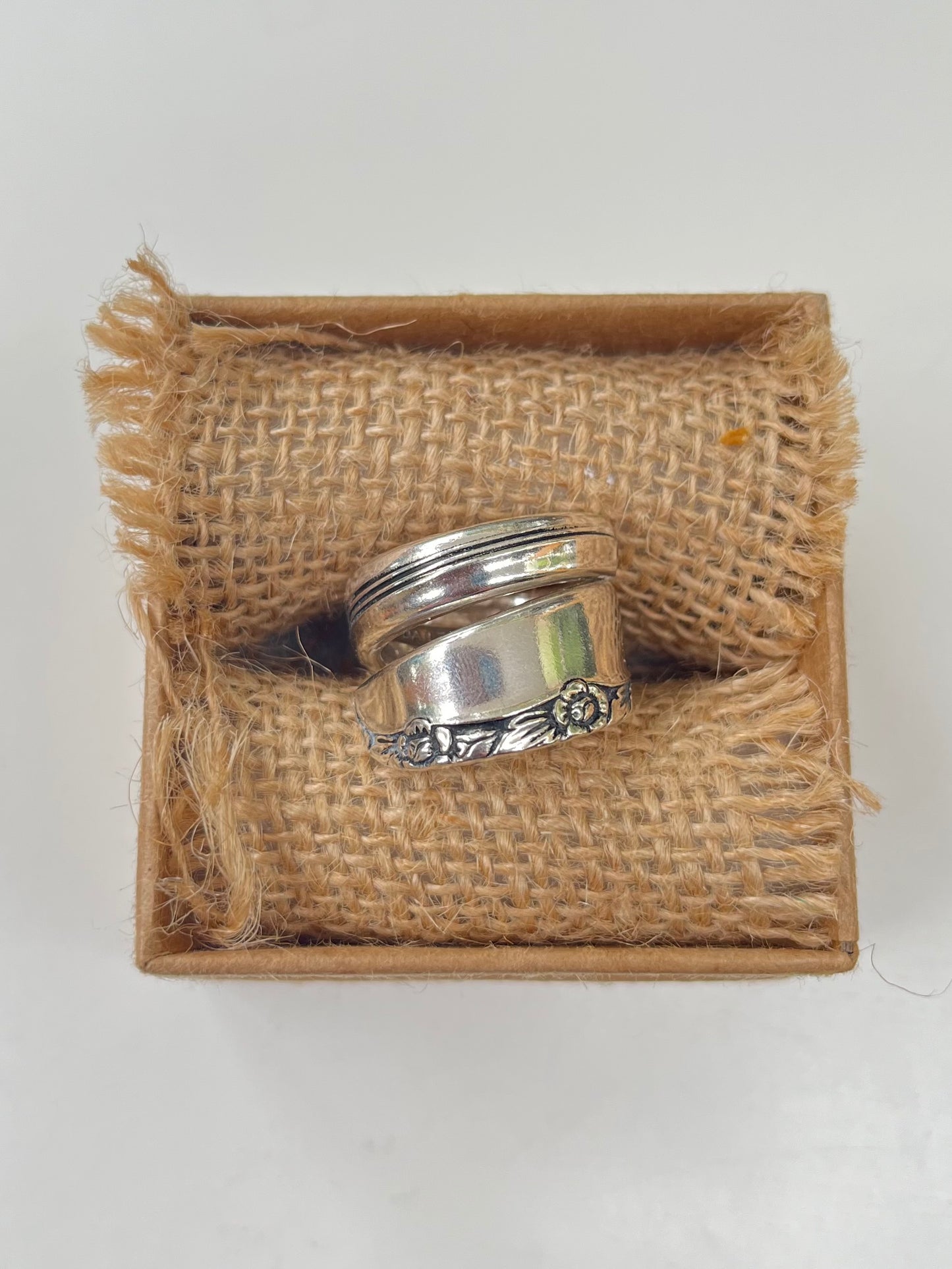 Silver plated Spoon ring